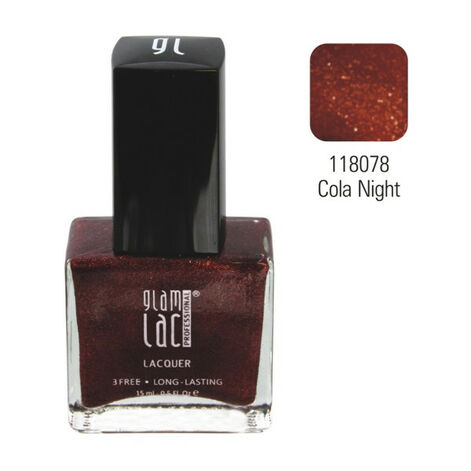 GlamLac Professional Gel Effect Nail Lacquer, Glitter